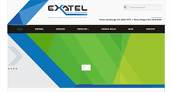 Desktop Screenshot of exatel.com.br