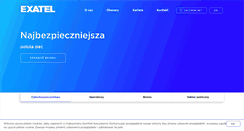Desktop Screenshot of exatel.pl