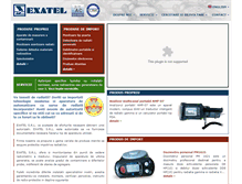 Tablet Screenshot of exatel.ro